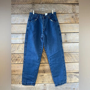 Lakin McKey Trading Flannel Lined Jeans Womens 12M Blue Denim Pants